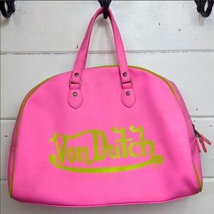 Von Dutch Purse Bowling bag RARE